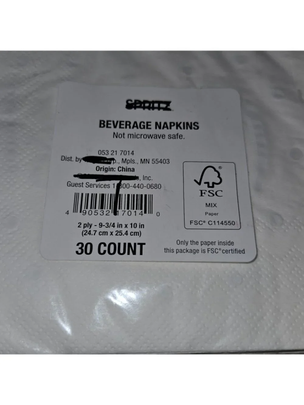 NEW 8 Packages CHEERS Napkins (30/pack) Gold Graduation Wedding Retirement Party